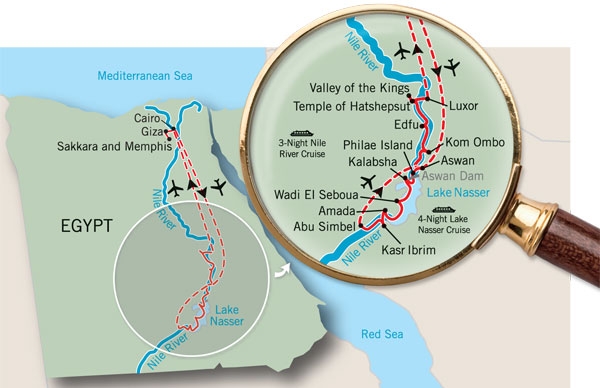 Jewels of the Nile Map